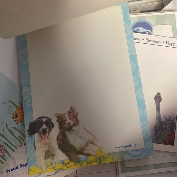 Bundle of 10 random notepads 🦋 🐱 🐶 🇺🇸 🎄 - Picture 8 of 13